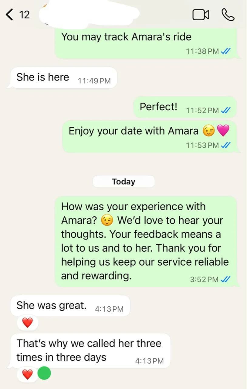 Amara AME review screenshot proof 1