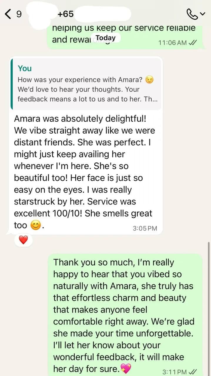 Amara AME review screenshot proof 1