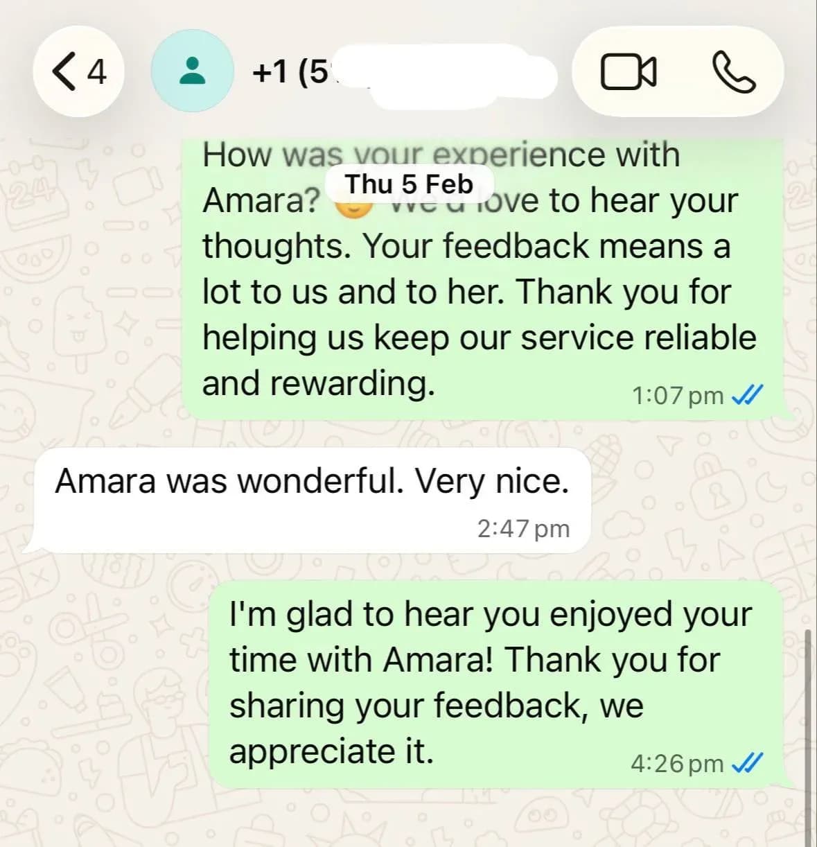 Amara AME review screenshot proof 1