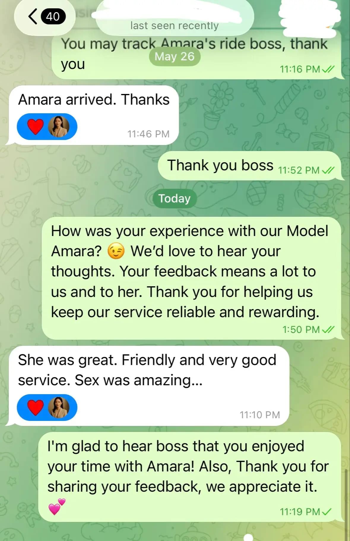 Amara AME review screenshot proof 1