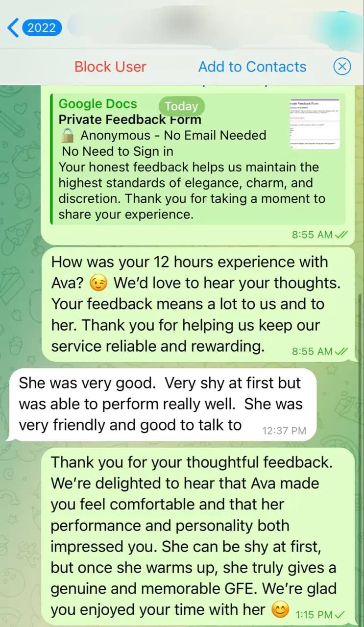 Ava AME review screenshot proof 1