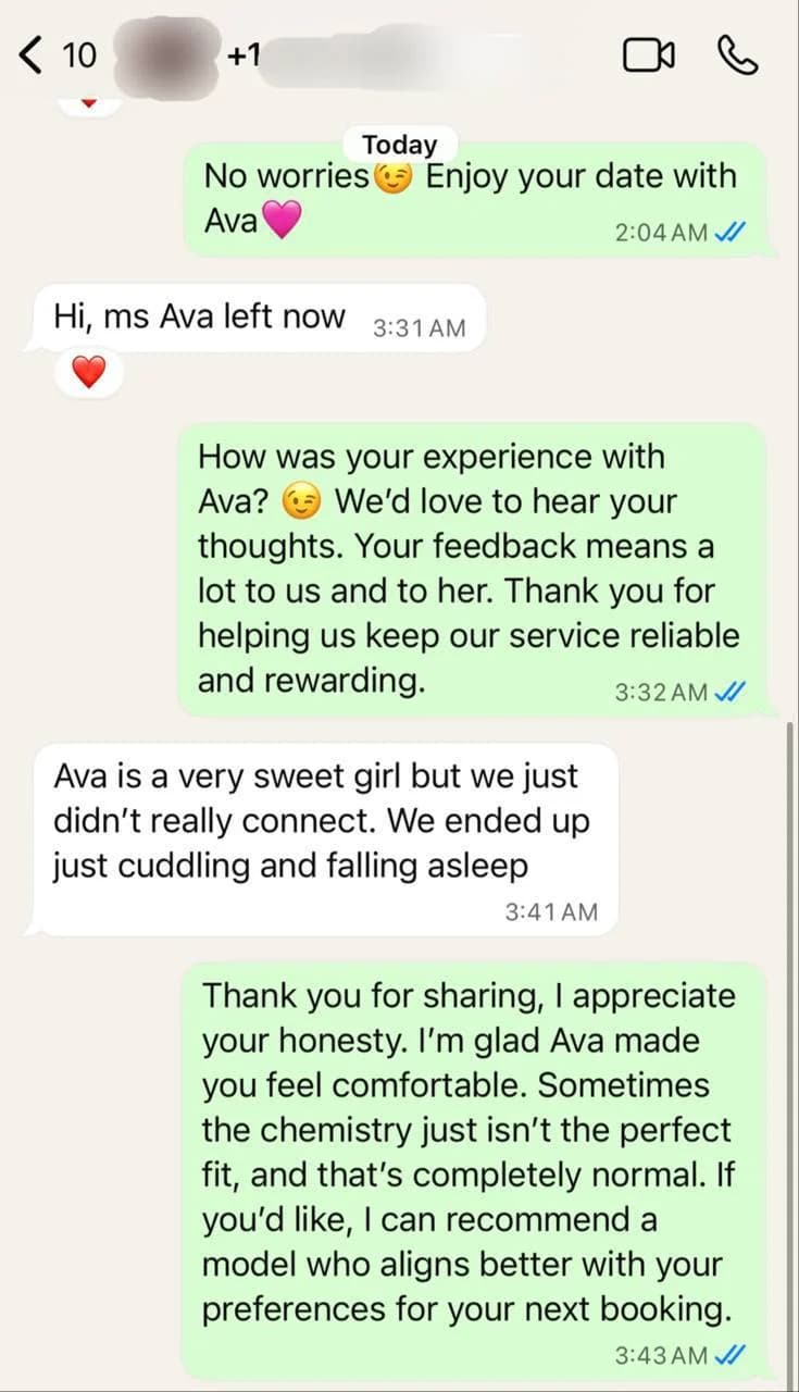 Ava AME review screenshot proof 1
