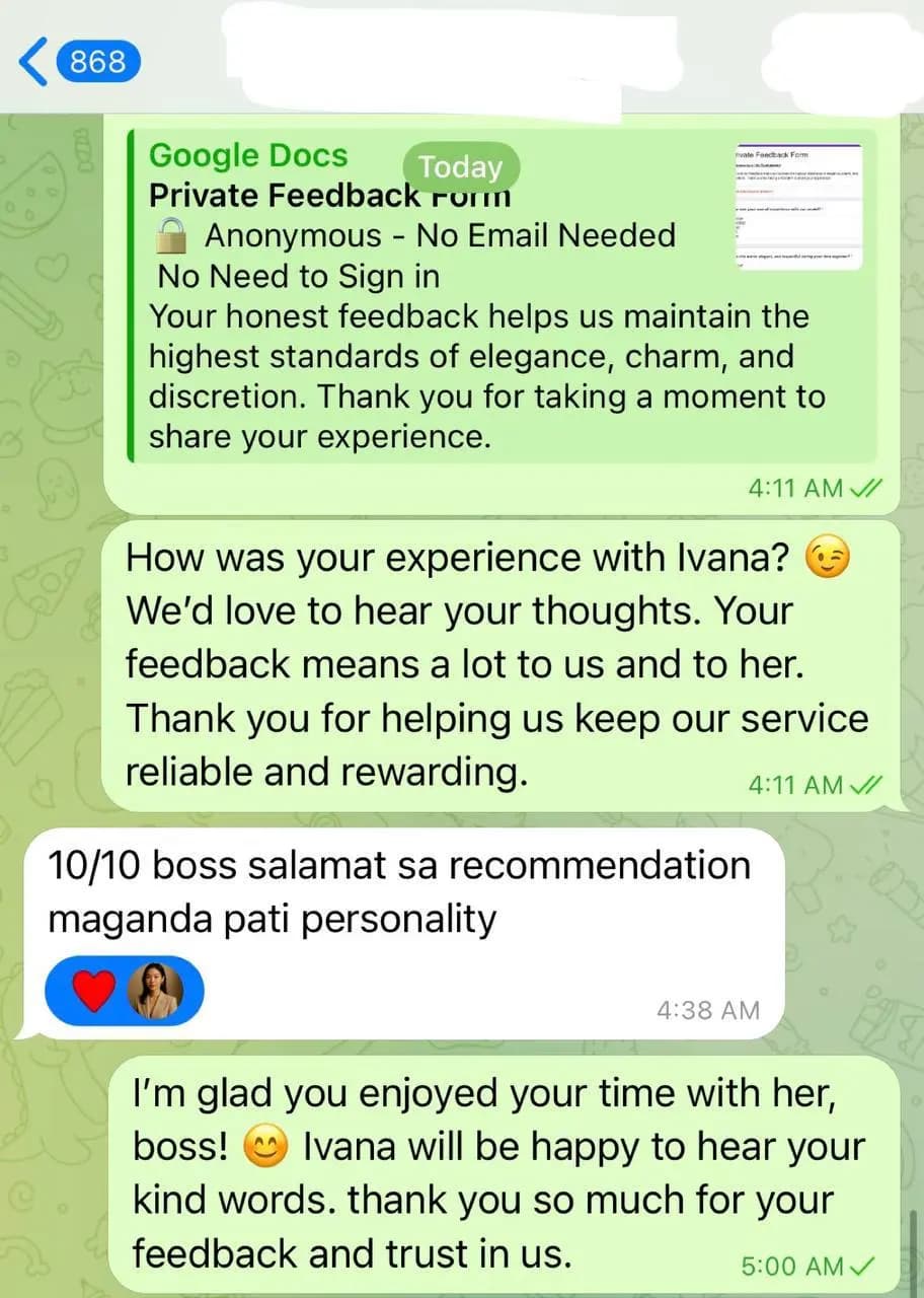 Ivana AME review screenshot proof 1