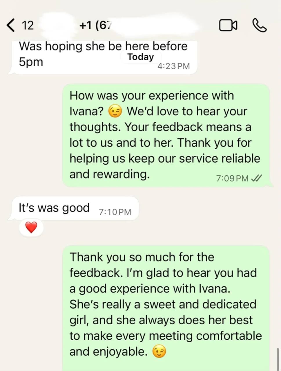 Ivana AME review screenshot proof 1