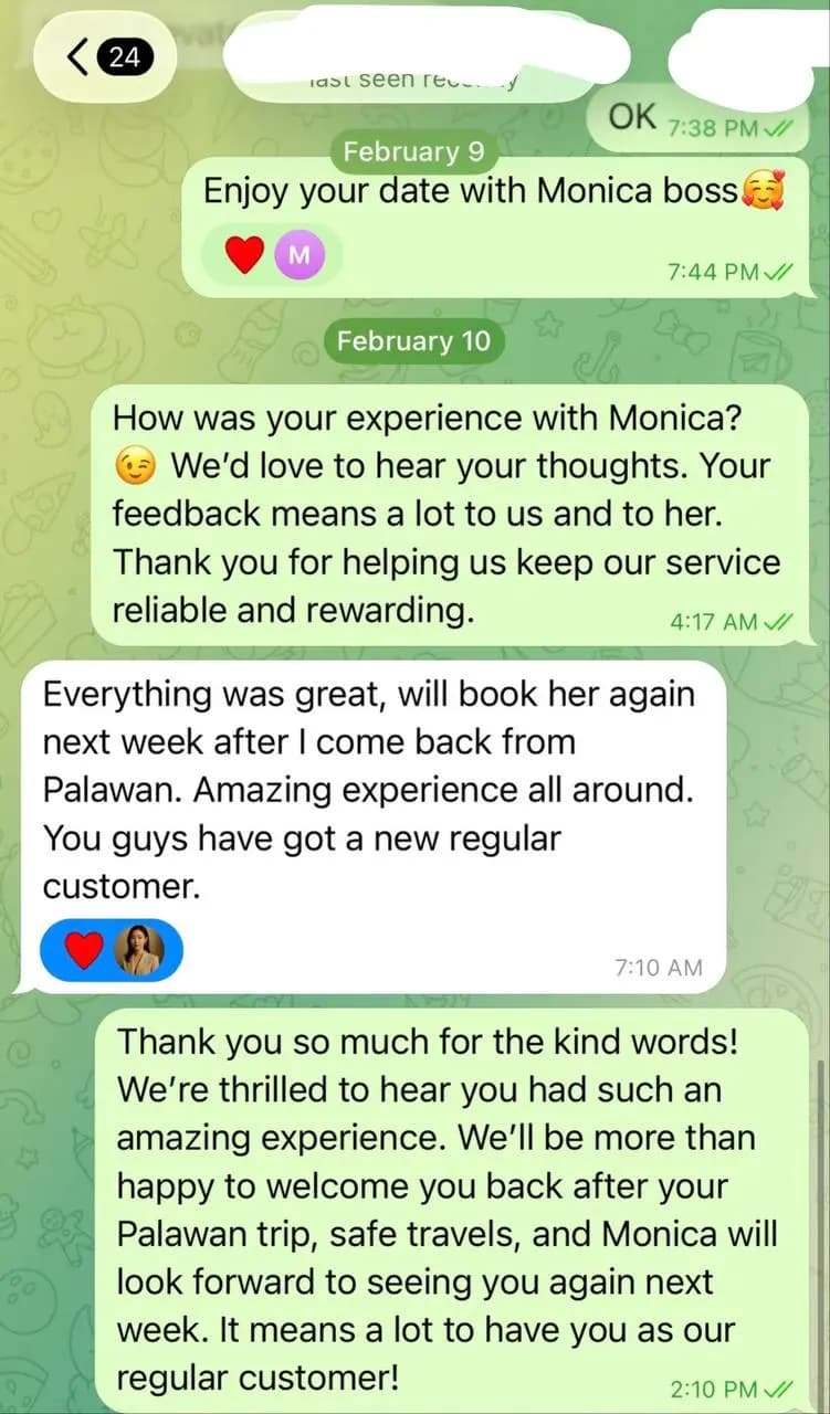Monica AME review screenshot proof 1