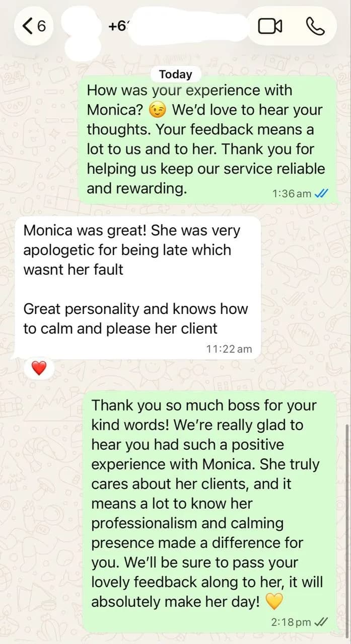 Monica review photo proof 1
