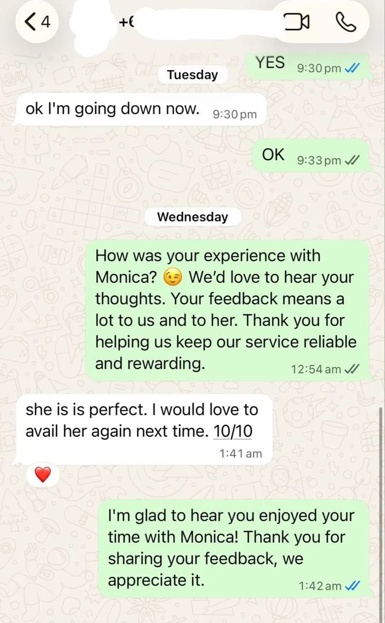 Monica AME review screenshot proof 1