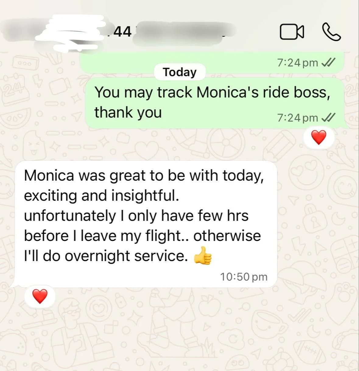 Monica AME review screenshot proof 1